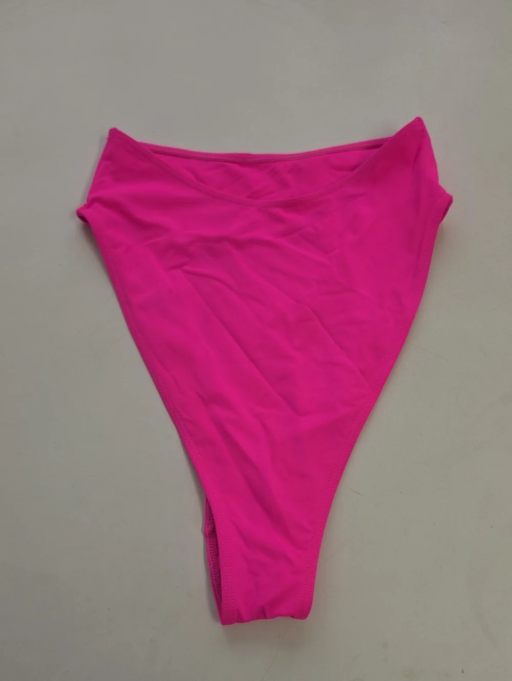 Frankie's Bikinis Hot Pink High-Cut Bikini Bottom